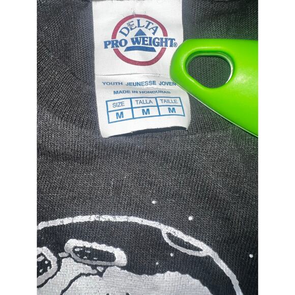 Vintage Peanuts Snoopy Future Astronaut Kings Island Graphic T-shirt youth Med - Picture 7 of 7